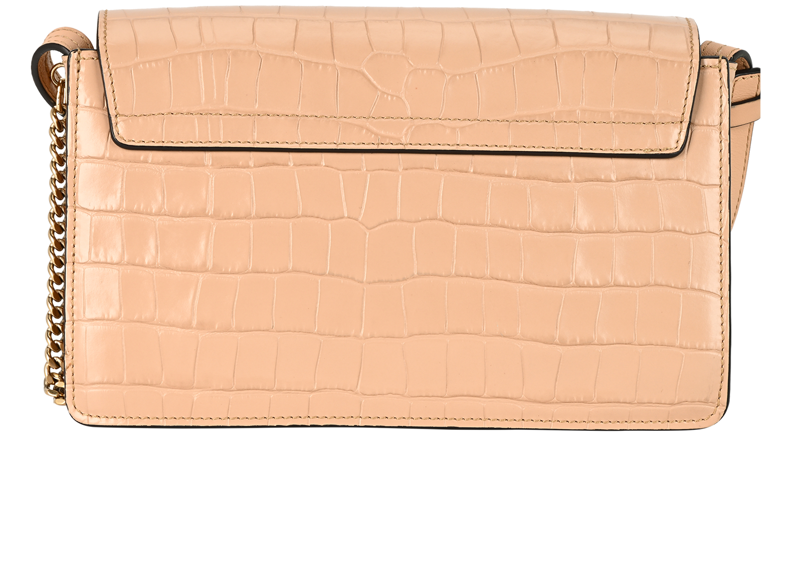 Faye Crossbody, &pound;320, Handbags, Nude, Leather, Back view